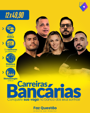 CARREIRAS BANCÁRIAS - NÍVEL MÉDIO